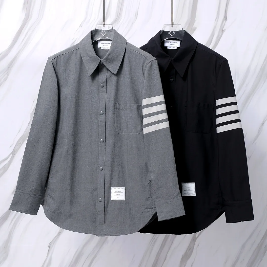：F 07（New Arrival TB ） THOM BROWNE .TB TB TB logo TBAuthentic 2.5cm Premium TB Factory Gray Versatile ！ TBAuthentic TB ！ ：Gray/Navy Blue Size：1/2/3/4